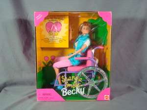   1996 Share A Smile Becky (Friend of Barbie) Special Edition   Mattel