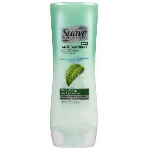 Suave Scalp Solution Anti Dandruff Conditioner, Revitalizing Mint and 