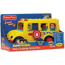 Fisher Price Little People Stop N Surprise School Bus   Fisher Price 