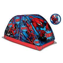 Spider Man Bed Tent with Push Light   Idea Nuova   BabiesRUs