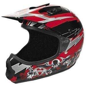   Helmets Visor   UX 22 , Color Red/Red, Style Rip 640192 Automotive