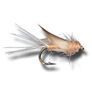 No Hackle   Tan Fly Fishing Fly 