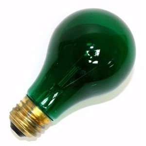  A19GRN25T Standard Transparent Colored Light Bulb