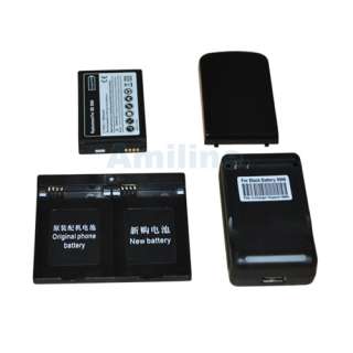 New 3800mAh Battery+Usb Dock Charger+Back Cover for Blackberry Bold 