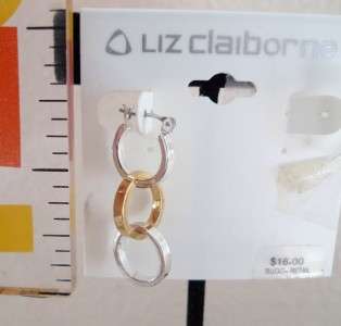 Designer LIZ CLAIBORNE Single Earrings NEW (lot of 8)  