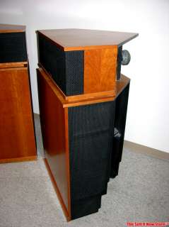   1984 Klipsch Klipschorn Horn Audiophile Speakers Loudspeakers Monitors