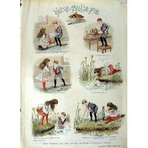 1889 Story Uncle BillS Pie Teddie Nursery Rhyme Colour:  