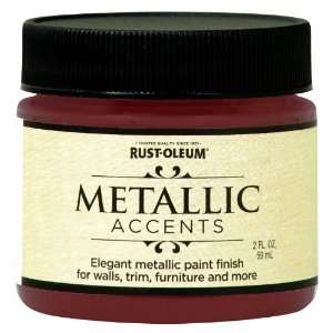 Rust Oleum Metallic Accents 255341 Decorative 2 Ounce Trail Size Water 