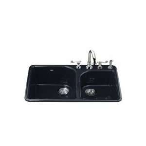 Kohler Self Rimming Kitchen Sink w/Four Hole Faucet Drilling K 5932 4 