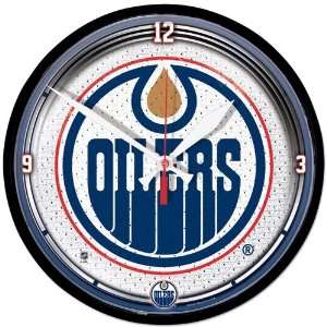  Edmonton Oilers Clock Logo