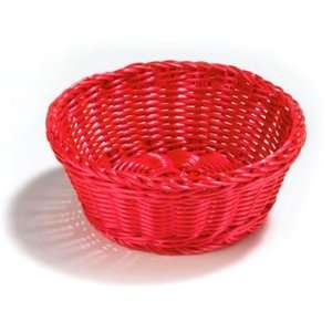 Tablecraft Ridal Collection Hand Woven 8.25 Round Basket Assorted Set 