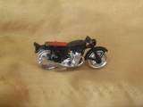 Personalized Black Motorcycle Cake Topper Wedding 409  