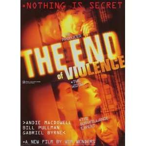  of Violence Movie Poster (11 x 17 Inches   28cm x 44cm) (1997) Style 