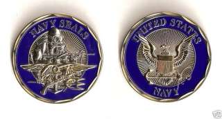 US Navy Seals Trident Challenge Coin  