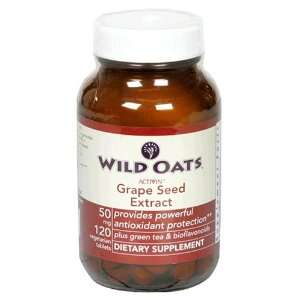  Wild Oats Grape Seed Extract, 50mg, Tablets, 120 vegetable 