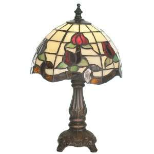  Meyda Tiffany Victorian Tiffany Floral Table Lamp  19189 