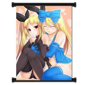  Blazblue Game Rachel and Noel Fabric Wall Scroll Poster 