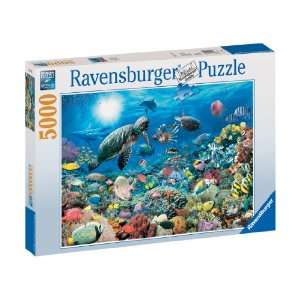 Ravensburger Beneath the Sea   5000 Piece Puzzle : Toys & Games 