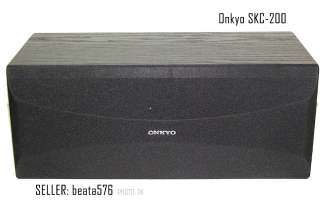 Onkyo CENTER Speaker Model SPKR SKC200 / SKC 200  