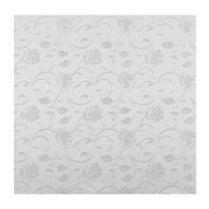   Opulence Floral Swirl Wallpaper, Off White/Pearl: Home Improvement
