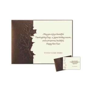  Ink Verse and Name   Gold lined Fastick envelope   Thanksgiving 