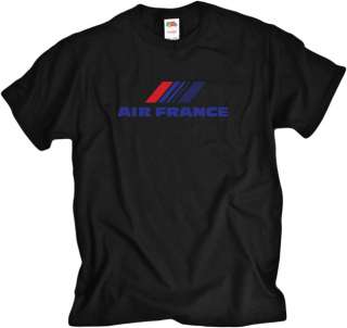 Grab one of these slick Air France airline logo t shirts   itll be a 