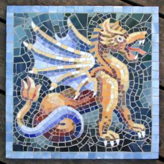 Commission classical mosaic, Greek, Roman, ILIINA ART  