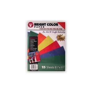  Bright Colored Paper 8.5x11 Arts, Crafts & Sewing