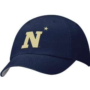   Navy Midshipmen Ladies Navy Blue Campus Adjustable Hat Sports