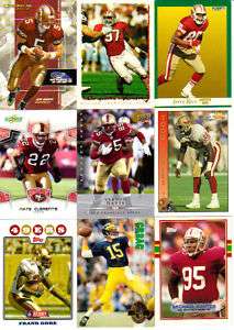 San Francisco 49ers Lot of 28 NFL Cards FREE SHIPPING  