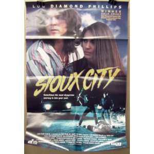 Movie Poster Sioux City Lou Diamond Phillips Sally Richardson Lot002