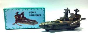 Space Ship Die Cast Metal Pencil Sharpener  
