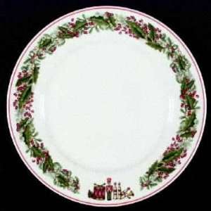 com Vista Alegre Christmas Magic Dinner Plate, Fine China Dinnerware 