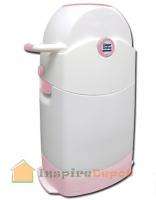 BABY TREND PINK ODOR FREE DIAPER CHAMP DISPOSAL DIAPER TRASH CAN 