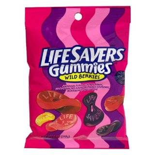 LifeSavers Gummies, Wild Berries, 7 Ounce Bags (Pack of 12)