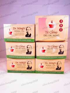 boxes Dr. Ming Herbal Tea TE CHINO DEL DR MING , Slimming Weight 