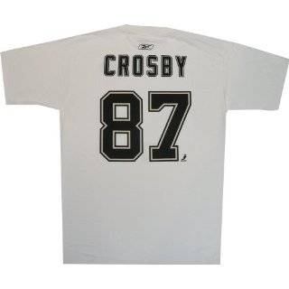 Penguins Sidney Crosby Captain White T Shirt (XXL) Pittsburgh Penguins 