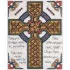 Tobin Celtic Cross Counted Cross Stitch Kit 8X10 14 Count