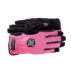 Ironclad Tuff Chix Landscapers Work Gloves, Pink/Black  Small