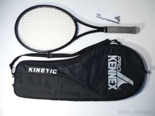 PRO KENNEX KINETIC BLACK FRAME Limited Edition Vintage Tennis Racket 