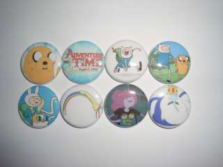 ADVENTURE TIME WITH FINN AND JAKE Buttons Pins Badges Ice King Lady 