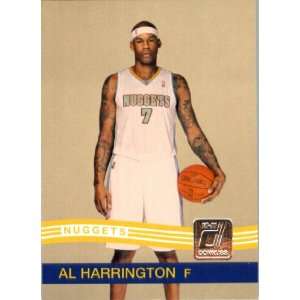  2010 / 2011 Donruss # 116 Al Harrington Denver Nuggets NBA 