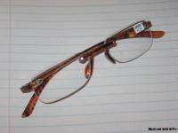 Brown Rimless Reading Glasses 1.75 Eyeglasses Readers  