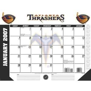  Atlanta Thrashers 22x17 Desk Calendar 2007 Sports 