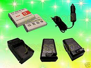 NP BG1 Battery+Charger for Sony DSC W300 W200 W170 W150  