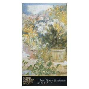  In the Greenhouse Finest LAMINATED Print John H. Twachtman 