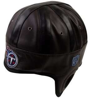 Reebok Tennessee Titans Brown Faux Leather Helmet Hat 