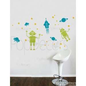   the Space   Playroom Wall Decals Stickers Home Decor