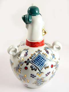 COSSACK Russian Ukrainian Porcelain Decanter Figurine  