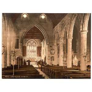  Church,interior,Ross on Wye,England,1890s